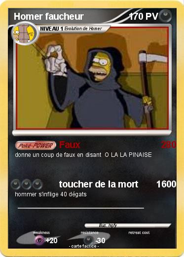 Pokemon Homer faucheur