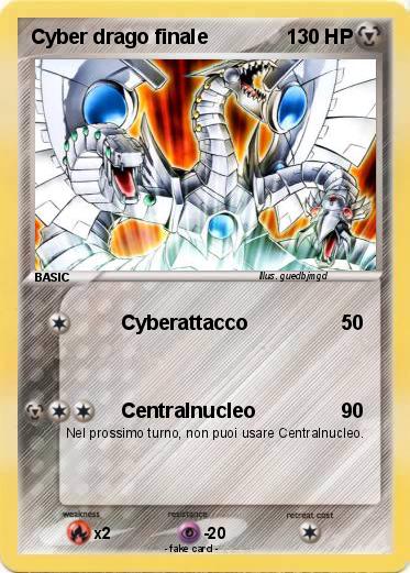 Pokemon Cyber drago finale