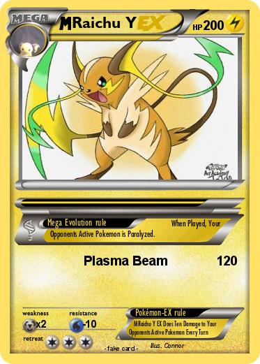 Pokemon Raichu Y