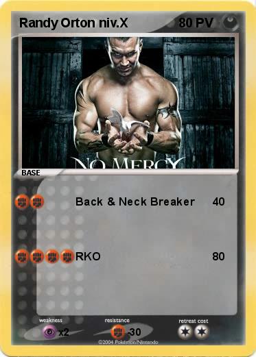 Pokemon Randy Orton niv.X