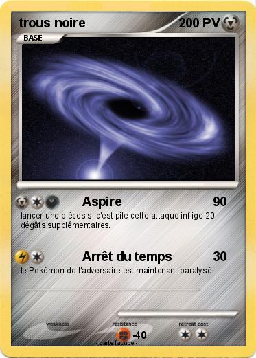 Pokemon trous noire