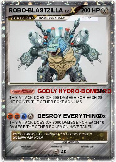 Pokemon ROBO-BLASTZILLA