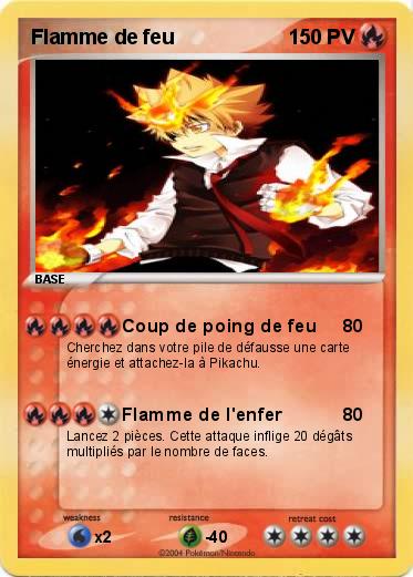 Pokemon Flamme de feu