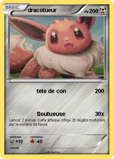 Pokemon dracotueur