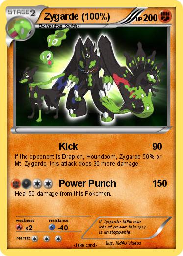 Pokemon Zygarde (100%)