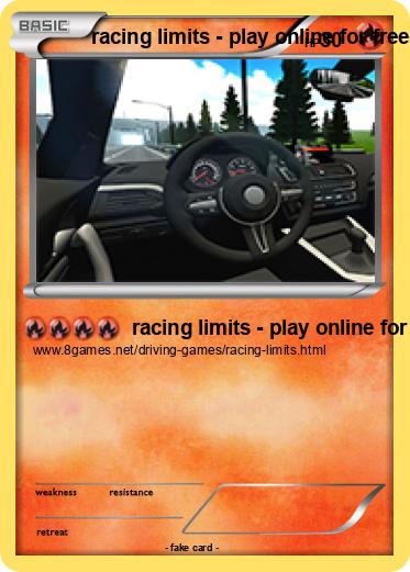 Pokemon racing limits - play online for free! | 8games