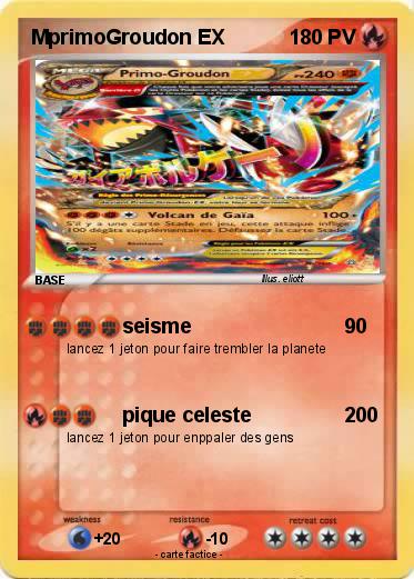 Pokemon MprimoGroudon EX