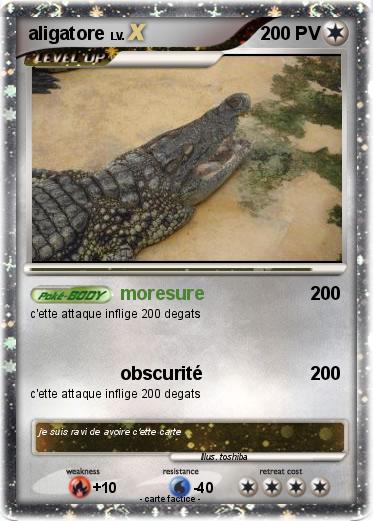 Pokemon aligatore