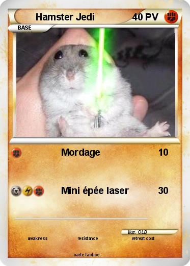 Pokemon Hamster Jedi