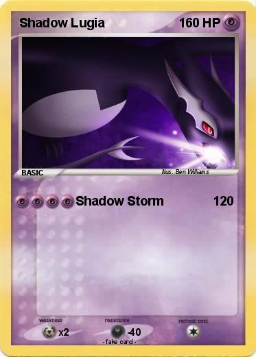 Pokemon Shadow Lugia