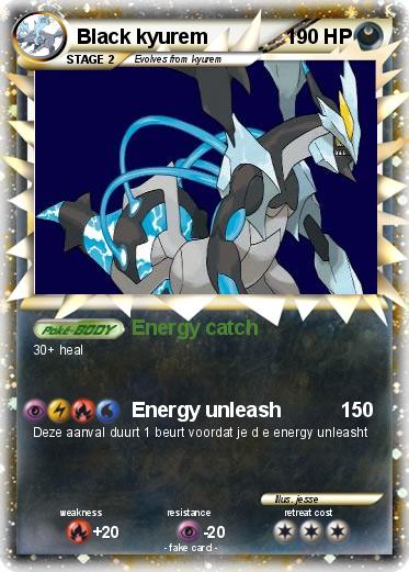Pokemon Black kyurem