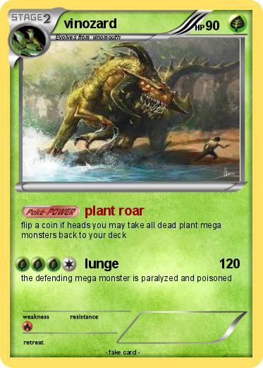 Pokemon vinozard