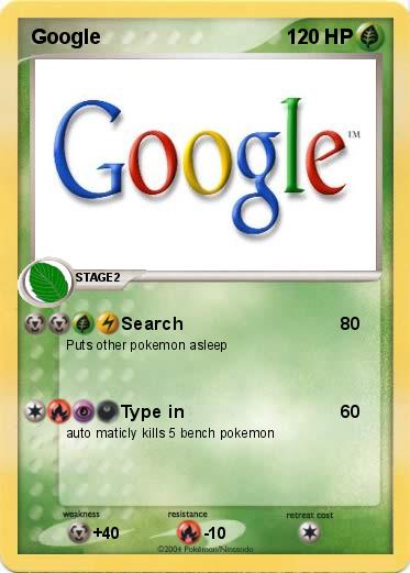 Pokemon Google