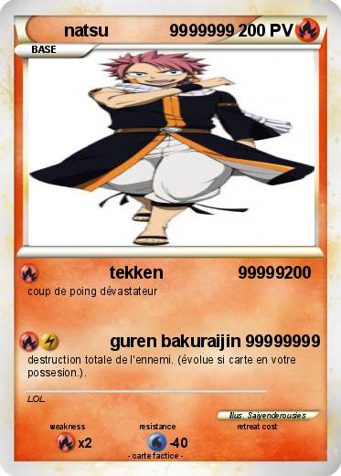 Pokemon natsu             9999999