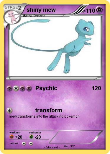 Pokemon shiny mew