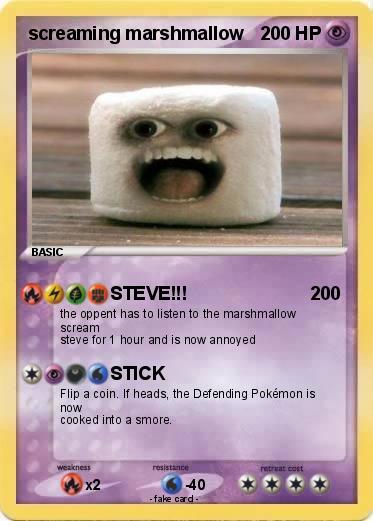 Pokemon screaming marshmallow