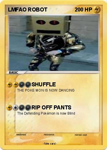 Pokemon LMFAO ROBOT