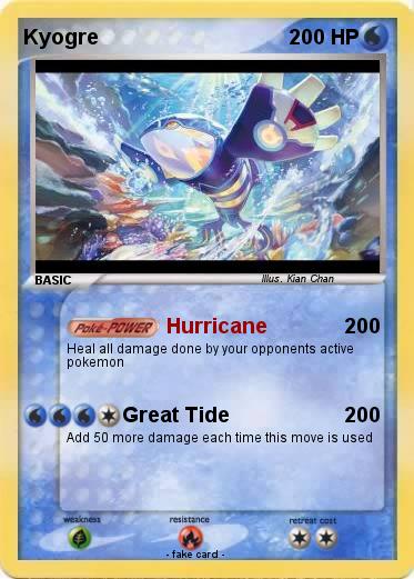 Pokemon Kyogre