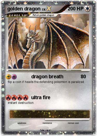 Pokemon golden dragon