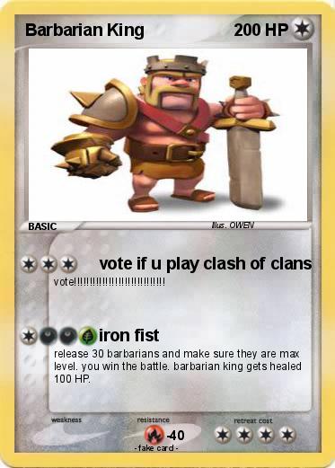 Pokemon Barbarian King