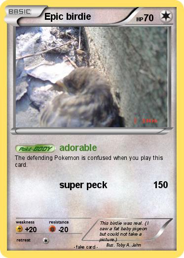 Pokemon Epic birdie