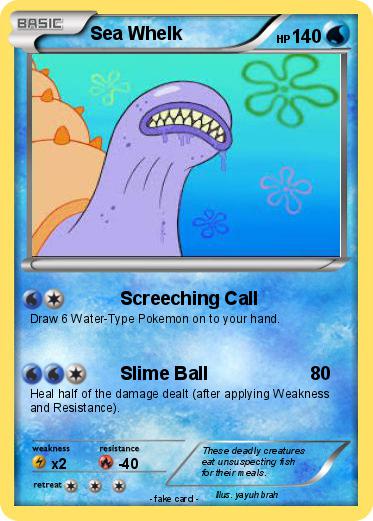 Pokemon Sea Whelk