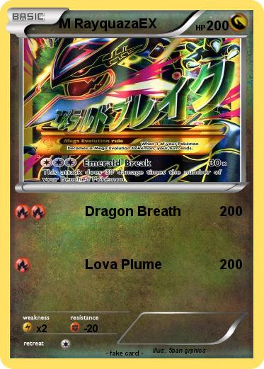 Pokemon M RayquazaEX