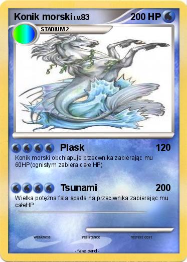 Pokemon Konik morski
