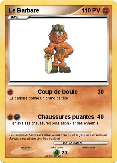 Pokemon Le Barbare
