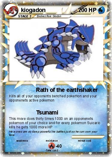 Pokemon kiogadon
