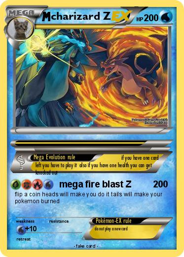 Pokemon charizard Z