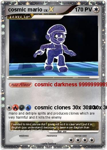 Pokemon cosmic mario