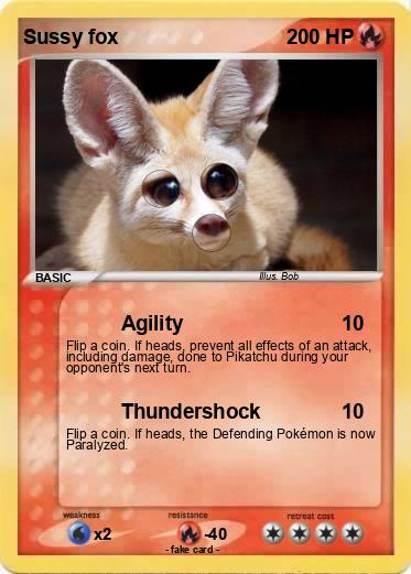 Pokemon Sussy fox