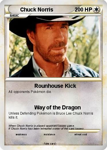 Pokemon Chuck Norris