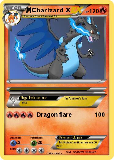 Pokemon Charizard X
