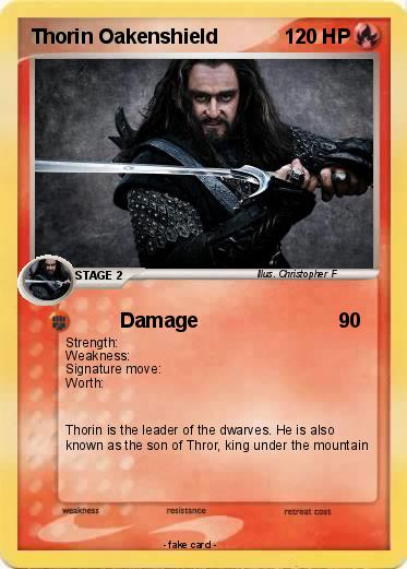Pokemon Thorin Oakenshield