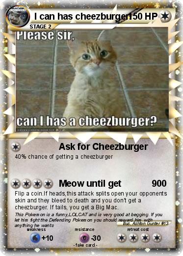 Pokemon I can has cheezburger!