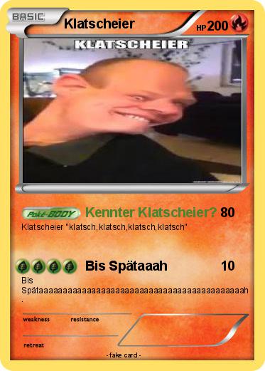 Pokemon Klatscheier