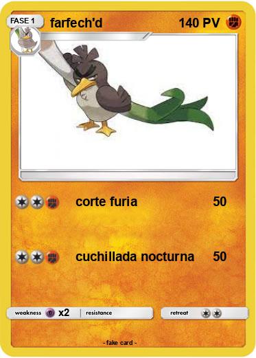 Pokemon farfech'd