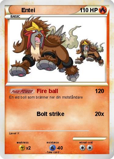 Pokemon Entei