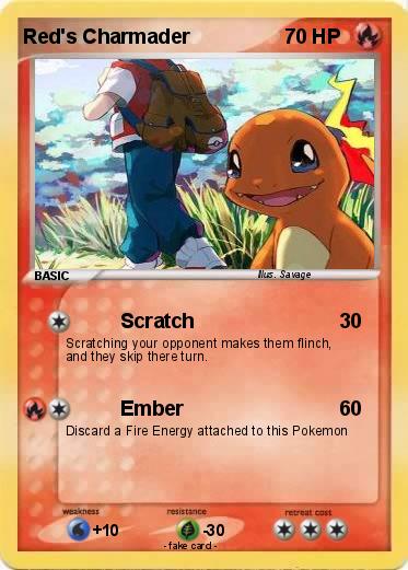 Pokemon Red's Charmader