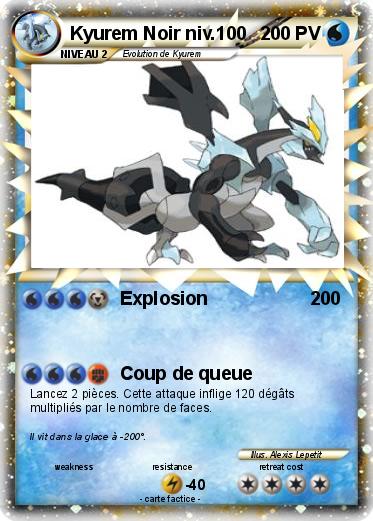 Pokemon Kyurem Noir niv.100