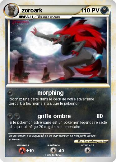 Pokemon zoroark