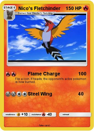 Pokemon Nico's Fletchinder
