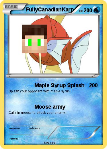 Pokemon FullyCanadianKarp