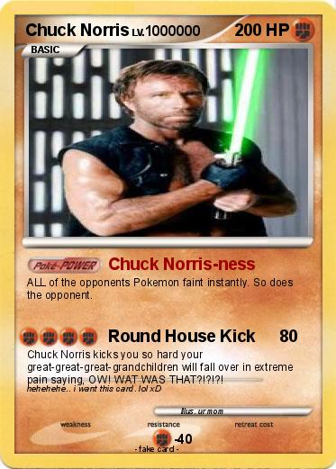 Pokemon Chuck Norris