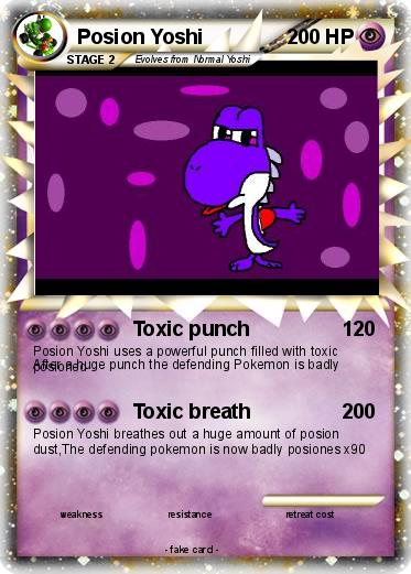 Pokemon Posion Yoshi