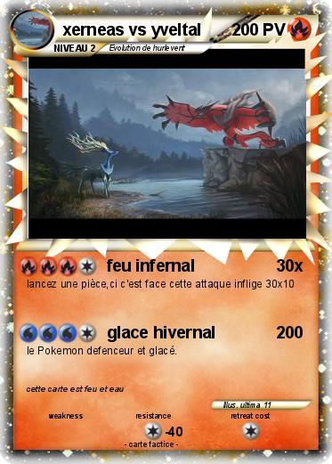 Pokemon xerneas vs yveltal