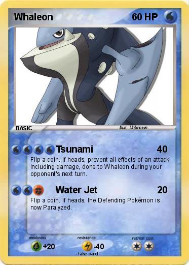 Pokemon Whaleon