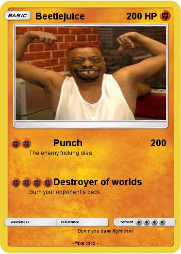Pokemon Beetlejuice